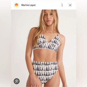 NWOT Marine Layer Bikini Set size M